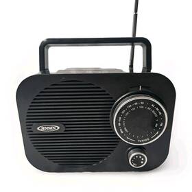 Jensen S/n20160730911 Mr-550 Black Portable Classic Am/fm Radio Plug In/battery Compact Works