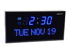 Date-blue-12 Jid0212bluyw Ivation Big Oversized Digital Led Calendar Clock With 815361018522