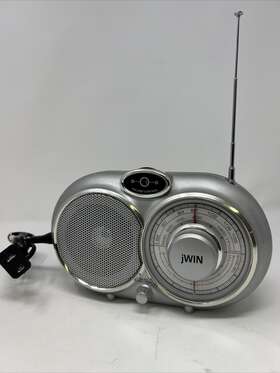 Jx-m19 Jwin Am/fm/tv/weather Radio Ac/dc Dual Power Portable