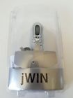Jx-m22 Jwin Electronicsusa Portable Fm Radio With Clock Belt Clip Electronics
