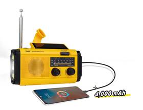 Ka278 Kaito Used Emergency Weather Radio Noaa Am Fm 4000mah Power Bank Solar