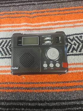 Ka346 Kaito Am/fm Weather Radio 4 Way Power Noaa