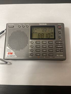 Pl-380 Kaito Pl380 Tecsun Dsp Fm Stereo. Mw. Sw. Lw. World Band Pll Radio Receiver Lcd