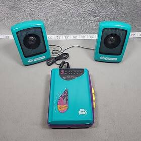 Ks-390 Kool Shades Personal Stereo Amfm Cassette Player With Speakers Only Radio Works Ks-390 Kool Shades Personal Stereo Amfm Cassette Player With Speakers Only Radio Works