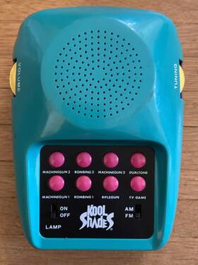 Ks-50 Kool Shades Vintage Bicycle Sound Effects Radio Flashlight 90s Bike Accessory