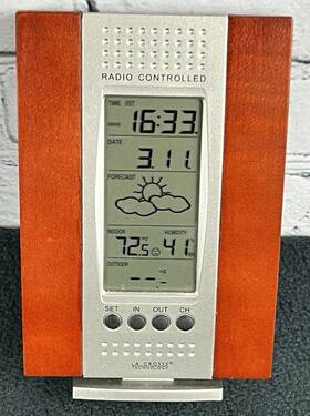 Ws-7014u-it Lacrosse Technology Tech Radio Controlled Weather Station Working Vintage