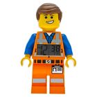Lego Movie Emmet Kids Moveable Minifigure Alarm Clock Multicolor 830659009945