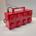 Lg11002 Lego Red Brick Cd Player Am Fm Radio Model