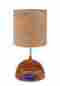 Ls1001-wod-bt All The Rages Lightunes Bluetooth Wood Grain Speaker Lamp With Alarm Clock Fm Radio And Usb Port
