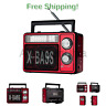 Ly-r-006 Lysignal Classic Am Fm Sw Multiband Radio Portable Speaker Support