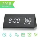 Lykerx02 Unbrand Digital Alarm Clock Dual Time Mode Three Sets Date