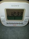 Machine-icf-c180-liv 107483 Icf-c180 Sony Dream Fm Am Clock Radio Beige