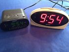 Spc1232 Machine Dream Auto Clock Black Sharp Alarm Radio Set Sony Time