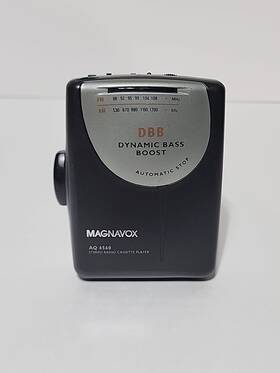 6560 Magnavox Stereo Radio Cassette Player Aq Dynamic Bass Boost