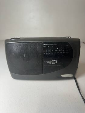 Ae-2045 Magnavox Portable Radio Am/fm/weather Ae 2045 Vintage 9 Inch X 5.5 Handle Antenna