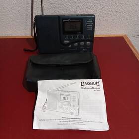 Pll-2022v1 Magnum Pll Synthesized Receiver Fm Mw Sw Lw Radio German With Manual
