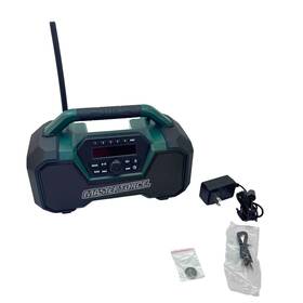 241-0346 Masterforce Flexpower 20-volt Cordless Jobsite Bluetooth Radio