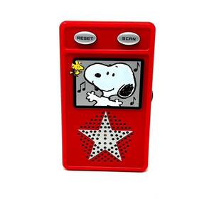 Maycs Snoopy Woodstock 308204453562 Fm Scaner Radio Only