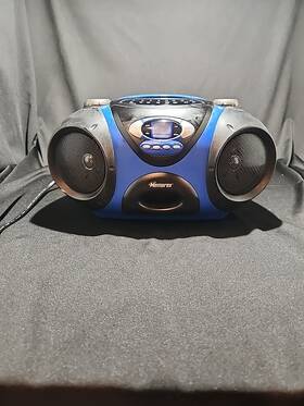 Memorexmp3838biu Memorex Mp3838biu Portable Am/fm Radio/ Cd Player Works