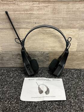 Mh1000 Memorex Am/fm Headphone Radio With Manual - Tested Working