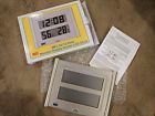 Mfj-120 Mfj Atomic Lcd Clock In Very Good Condition