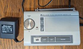 74-105 Midland Am/fm/ Radio With Weather Alert