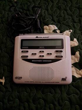 Wr120ez Midland 826659101963 - Noaa Emergency Weather Alert Radio -h3
