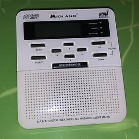 Midland W-100 Wr-100 S.a.m.e Weather Alert Radio Works