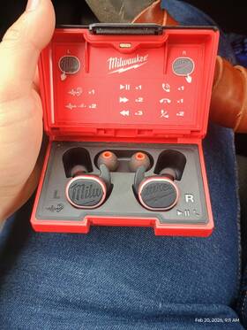 Milwaukee 2191-21 2191-20 Job Site Earbuds With Case