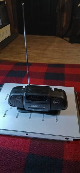 2225f Mini Lifelong Baby Boom Box Fm/am Radio Battery Powered Working