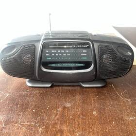 Rr2000 Mini Suntone Dairy Queen Turn Up The Volume Portable Am/fm Radio Boombox