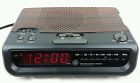 7-4613c Model Radio Fm Grain Digital Vtg Free Clock Wood Alarm Ship Ge Led