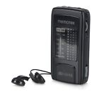 Mr4210 Memorex Pocket Radio Portable Black Dynamic Bass System