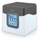 N-a Ihome Bluetooth Color Changing Dual Alarm Clock Fm 885636036933