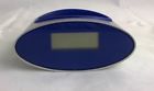 Na Oval Shaped Blue And Silver Travel Alarm 701851253484