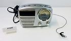 T247s Na Timex Vintage Silver Alarm Clock Clean
