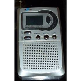 1209416 Nexxtech Am/fm Digital Shortwave Radio With Clock 2 Band Tested And Working Alarm