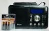 Ngwfb Eton Field Rds Shortwave Radio Black Tuning Memory Antenna