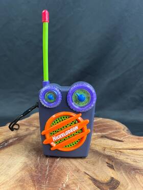 N4000 Nickelodeon Pocket Blaster Portable Transistor Am/fm Radio Vintage 1996 N4000 Nickelodeon Pocket Blaster Portable Transistor Am/fm Radio Vintage 1996