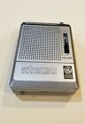 No.7-1650a Ge Model Am Fm Stereo Pocket Radio Vtg Speaker Belt