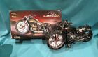 No.pf168a Unknown Figural Motorcycle Table Desk Alarm Clock Cool And Stylish