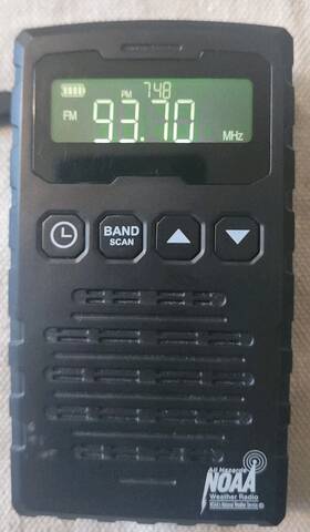 00i47qe811 Noaa Weather Radio Handheld - Emergency