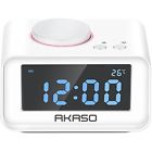 Nz0001wh Alarm Clock Radio Usb 818537025041