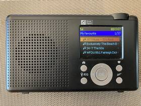 Wr-23d Ocean Digital Portable Fm Internet Radio 2.4 Inch Color Lcd Built-in Battery