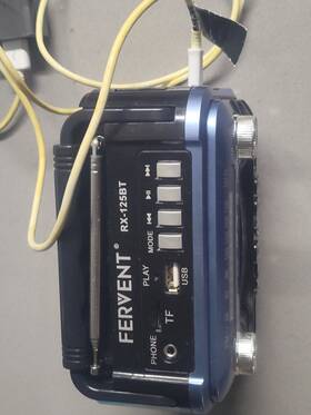 Sw1-6 Octoder 600609752777 125bt Portable Fm Radio Output 3w Fm/am/sw1-6/usb/tf/bt Playback X-bass