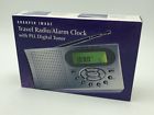 Oi510 Sharper Image Travel Clock Pll Digital Tuner 0780352140080
