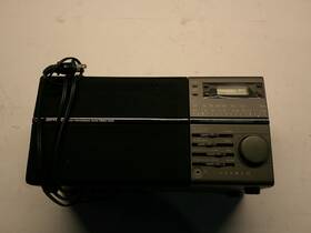 12-1596 Optimus Am/fm Stereo Receiver Clock Radio