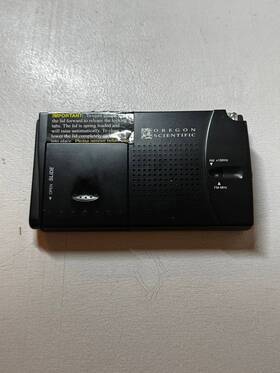 Oregon Scientific Wb-369 Portable Radio Am Fm Weather Band Aw129 Compact Travel Tested