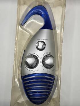 P4550 P3 Water-resistant Home Shower Radio Am/fm Battery Operated Aa