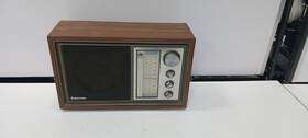 Re-6623 Panasonic Vintage Am/fm Shelf Radio